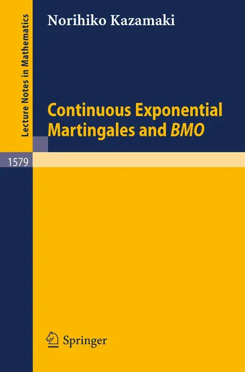 Cover of Continuous Exponential Martingales and Bmo