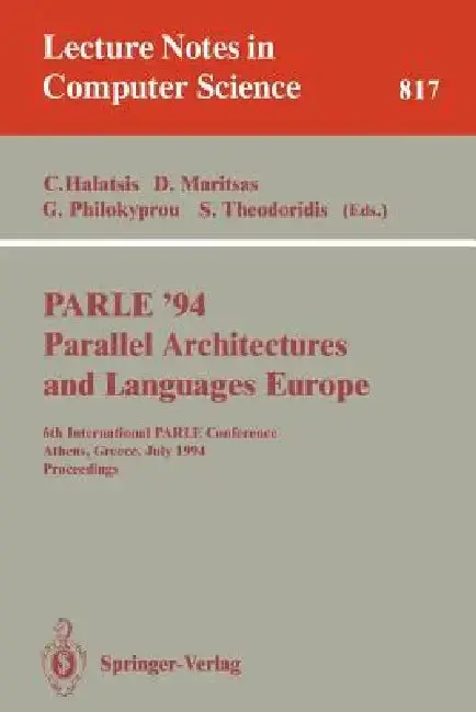 Cover of Parle '94 Parallel Architectures and Languages Europe