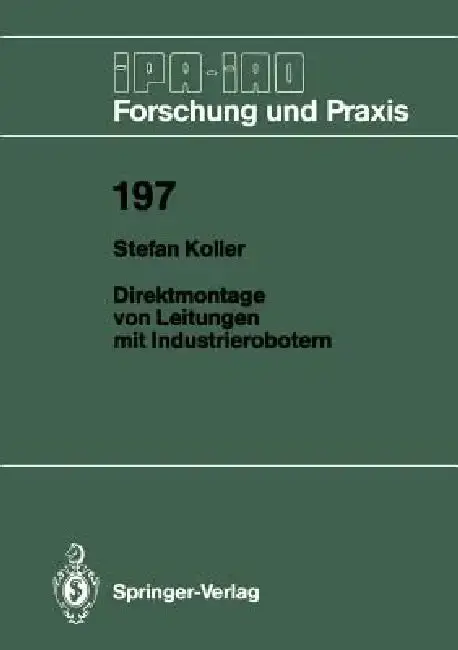 Cover of Direktmontage Von Leitungen Mit Industrierobotern