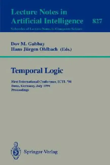 Cover of Temporal Logic