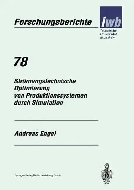 Cover of Strömungstechnische Optimierung Von Produktionssystemen Durch Simulation