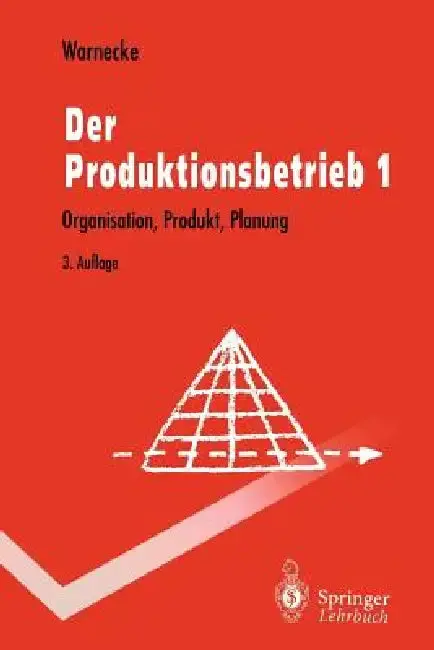 Cover of Der Produktionsbetrieb