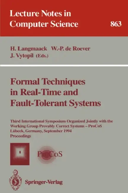 Cover of Formal Techniques in Real-Time and Fault-Tolerant Systems