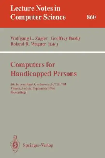 Cover of Computers for Handicapped Persons