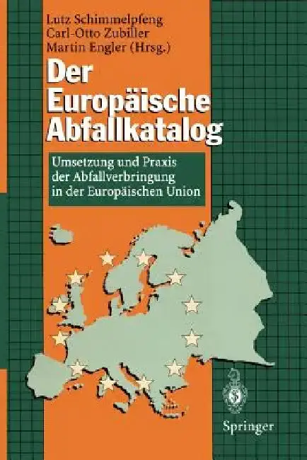 Cover of Der Europäische Abfallkatalog