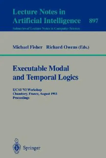 Cover of Executable Modal and Temporal Logics