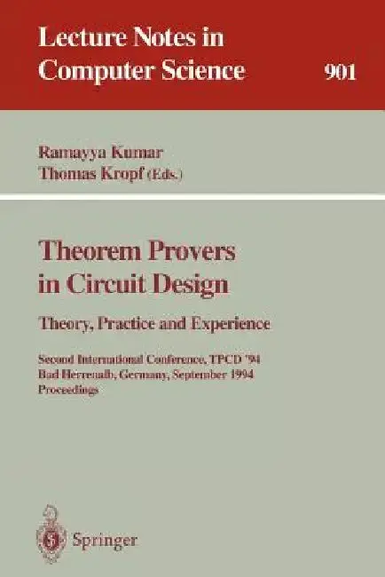 Cover of Theorem Provers in Circuit Design