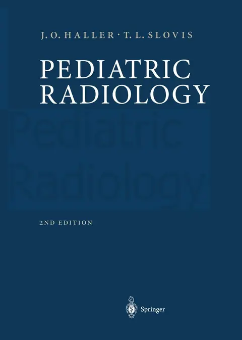 Cover of Pediatric Radiology