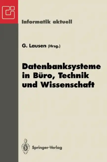 Cover of Datenbanksysteme in Büro, Technik Und Wissenschaft