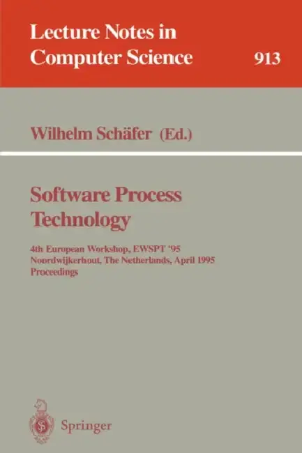 Cover of Software Process Technology