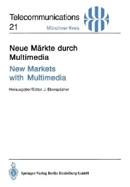 Cover of Neue Märkte Durch Multimedia / New Markets with Multimedia