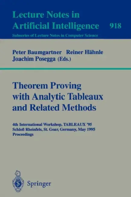 Cover of Theorem Proving with Analytic Tableaux and Related Methods