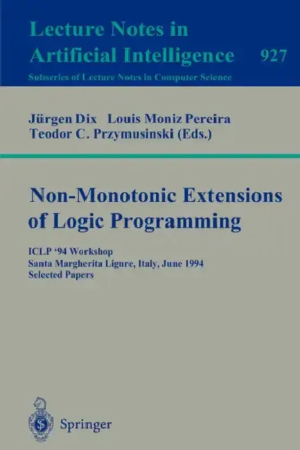 Cover of Non-Monotonic Extensions of Logic Programming