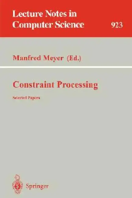 Cover of Constraint Processing