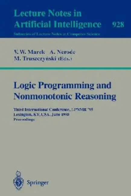 Cover of Logic Programming and Nonmonotonic Reasoning