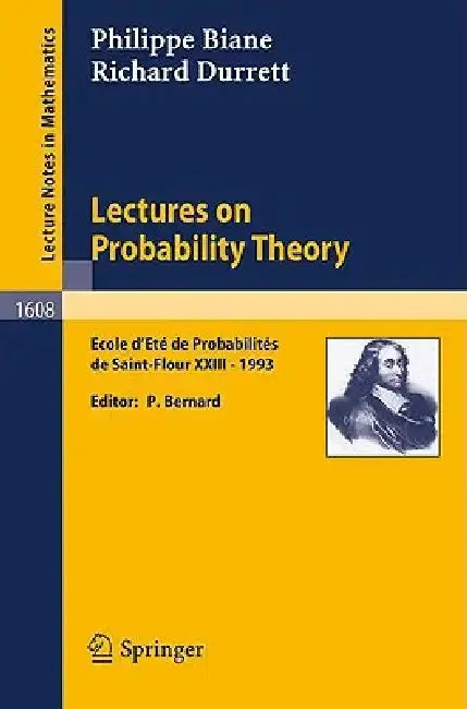 Cover of Lectures on Probability Theory