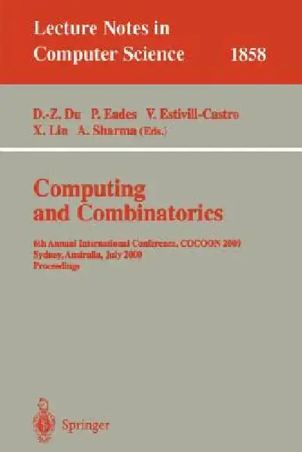 Cover of Computing and Combinatorics