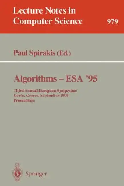 Cover of Algorithms - ESA '95