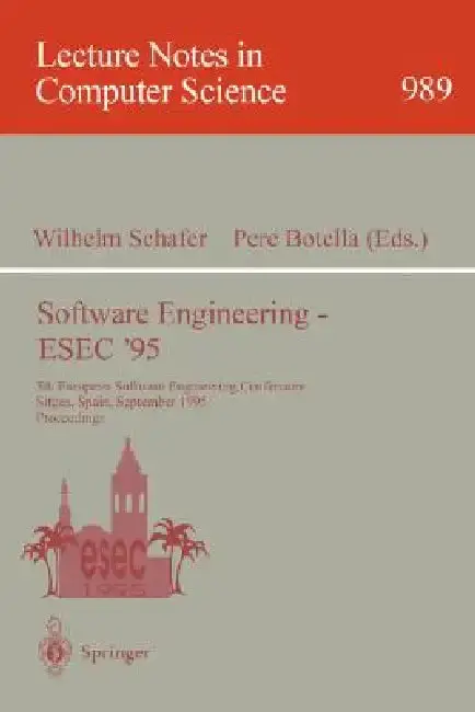 Cover of Software Engineering - Esec '95