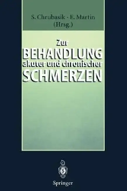 Cover of Zur Behandlung Akuter Und Chronischer Schmerzen