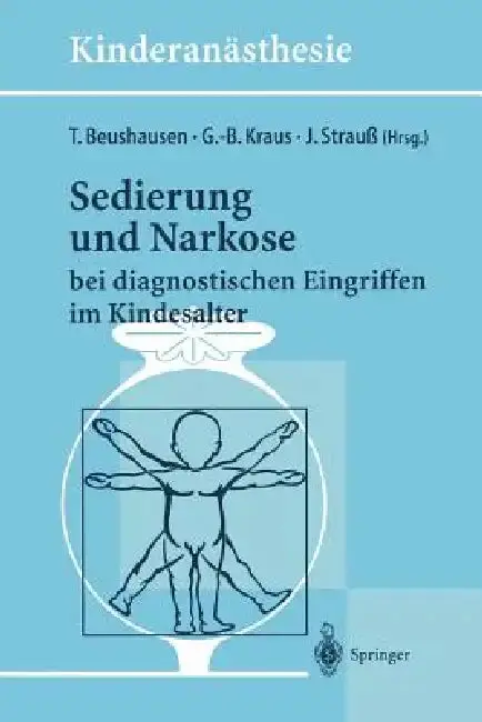 Cover of Sedierung Und Narkose