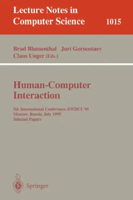 Cover of Human-Computer Interaction