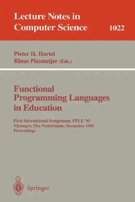 Cover of Functional Programming Languages in Education