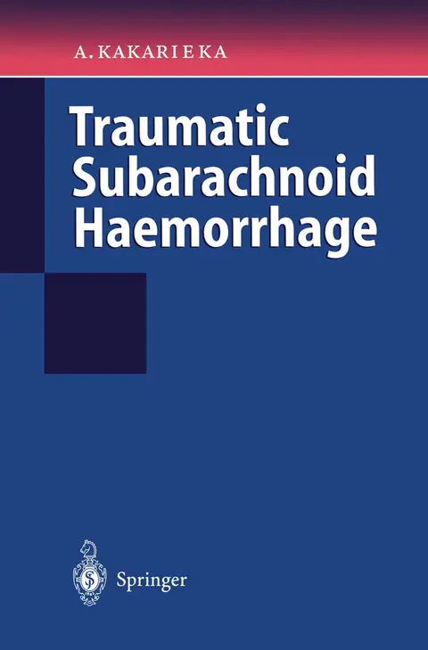 Cover of Traumatic Subarachnoid Haemorrhage