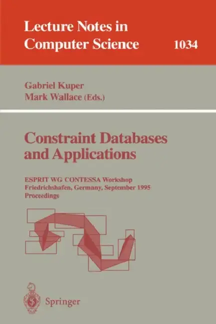 Cover of Constraint Databases and Applications