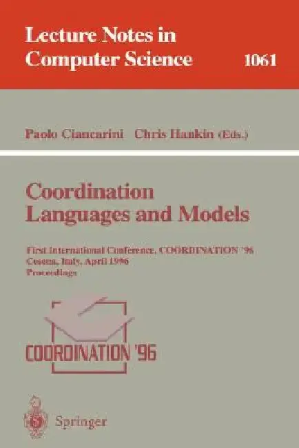 Cover of Coordination Languages and Models
