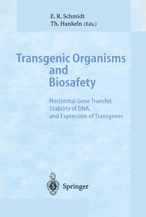 Cover of Transgenic Organisms and Biosafety
