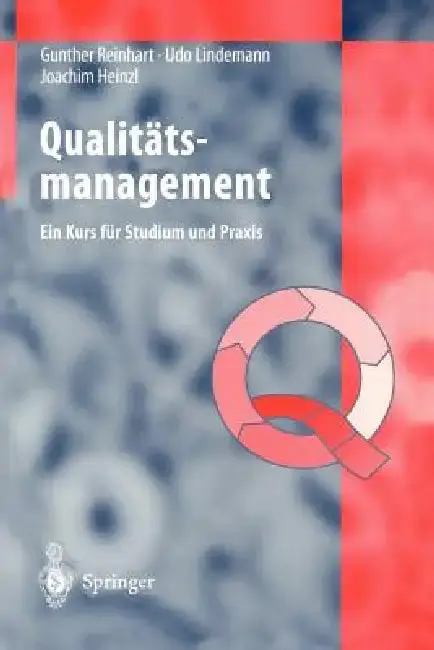 Cover of Qualitätsmanagement