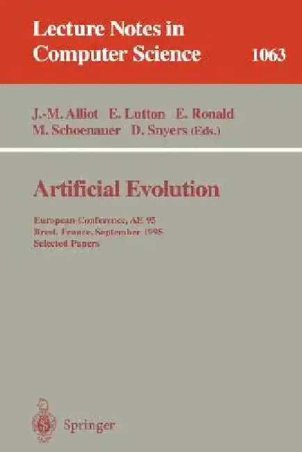 Cover of Artificial Evolution