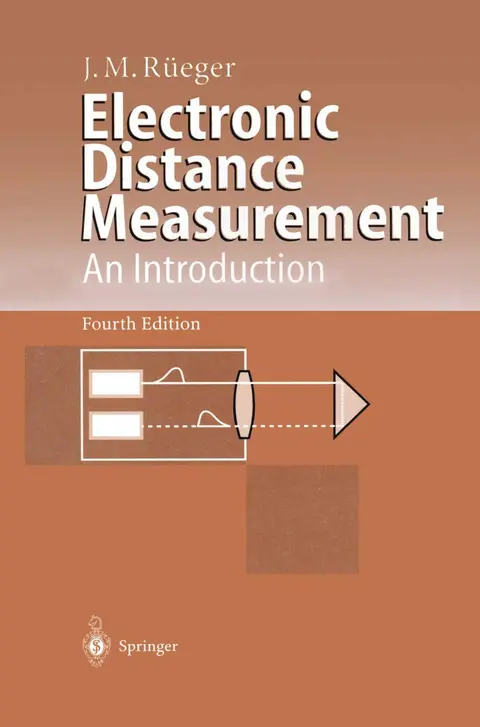 Cover of Electronic Distance Measurement (pb 1996)
