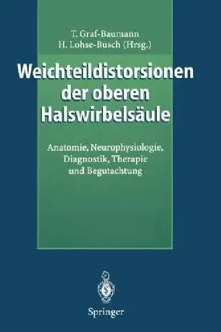 Cover of Weichteildistorsionen Der Oberen Halswirbelsäule