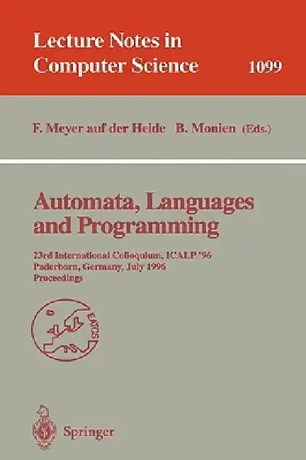 Cover of Automata, Languages and Programming
