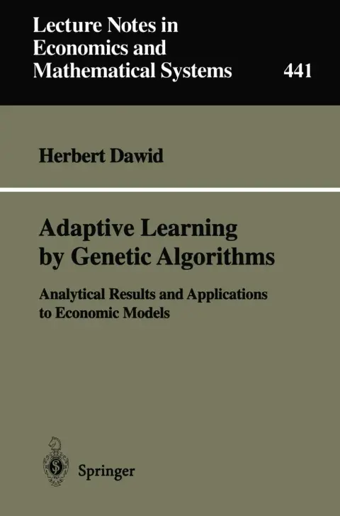 Cover of Adaptive Learning by Genetic Algorithms