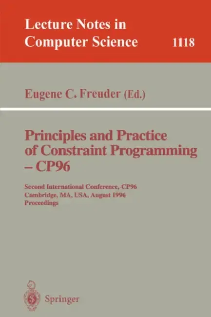 Cover of Principles and Practice of Constraint Programming - Cp'96