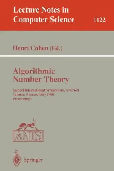 Cover of Algorithmic Number Theory