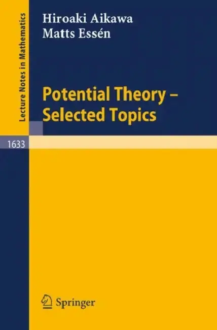 Cover of Potential Theory - Selected Topics