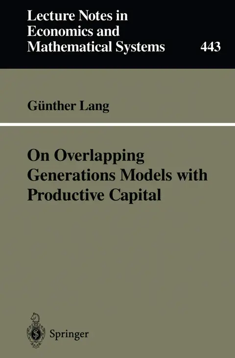 Cover of On Overlapping Generations Models with Productive Capital