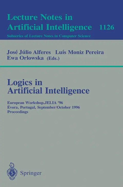 Cover of Logics in Artificial Intelligence