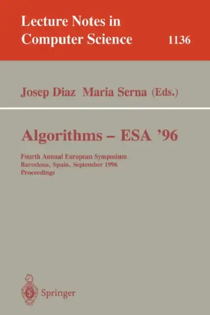 Cover of Algorithms - ESA '96