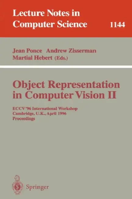 Cover of Object Representation in Computer Vision II