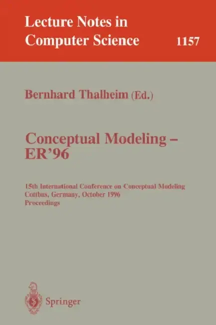 Cover of Conceptual Modeling - Er '96