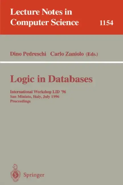 Cover of Logic in Databases