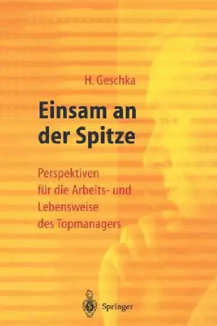 Cover of Einsam an Der Spitze