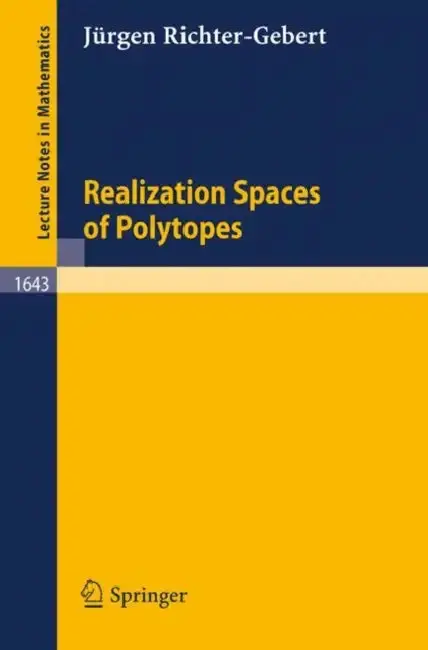Cover of Realization Spaces of Polytopes