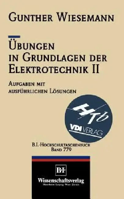 Cover of Übungen in Grundlagen Der Elektrotechnik II