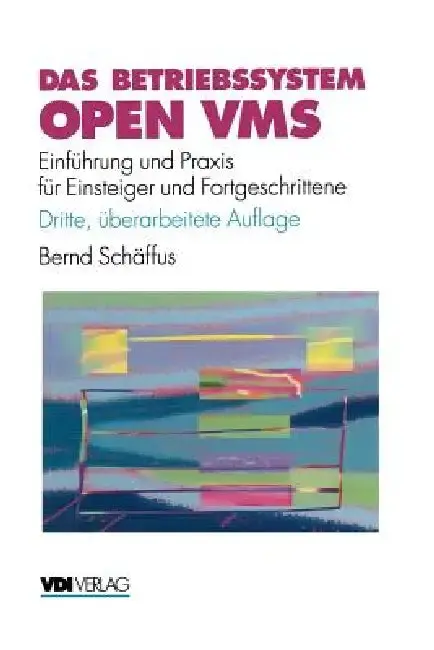 Cover of Das Betriebssystem Open VMS